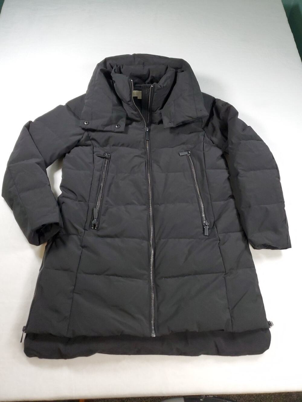 Michael Kors Puffer Coat Down Feather Quilted Long Parka Women's Medium NO HOOD